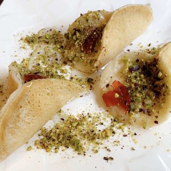 Samaya - Katayef. So good!! And home made, recommended by the owner. - Lebanese Near Me - Paris, 75