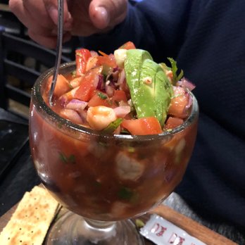 Compadres Cantina - Anniversary dinner date with my husband we are trying the campechana cocktail - Mexican Near Me - Ontario, California
