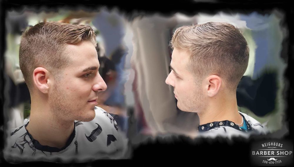 Neighbors' Barbershop Logo