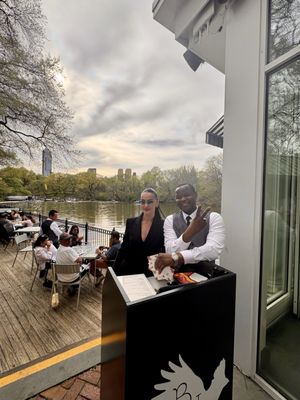 Central Park Boathouse by null