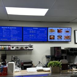 Donut Delite - Menu. Breakfast croissant is a must.