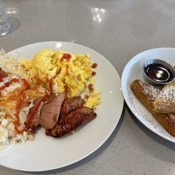 Jam & Toast - french toast, ham, eggs, and hash browns - Breakfast & Brunch Near Me - Suwanee, Georgia Jam & Toast - french toast, ham, eggs, and hash browns - Breakfast & Brunch Near Me - Suwanee, Georgia