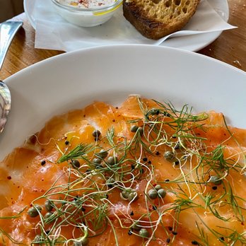 Vern's - Cured Salmon - New American Near Me - Charleston, South Carolina