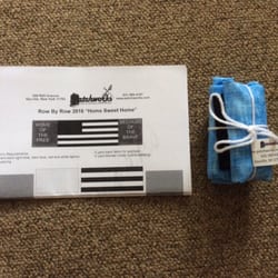 Patchworks - The "2016 Row by Row Experience" Pattern and kit from Patchworks in Sayville.  So cute!