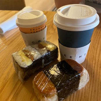 Hideout - Spam musubi and Portuguese sausage musubi and coffee - Bars Near Me - Honolulu, Hawaii Hideout - Spam musubi and Portuguese sausage musubi and coffee - Bars Near Me - Honolulu, Hawaii