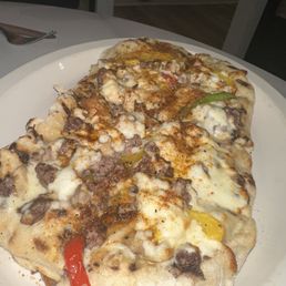 Philly Cheesesteak Flatbread