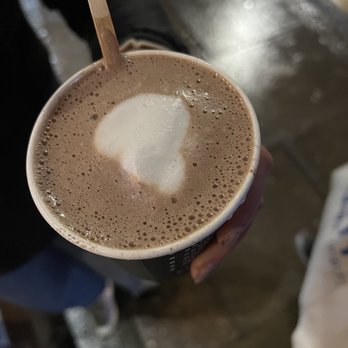 Dark Sugars Chocolates - Hot chocolate with soya milk - Chocolatiers & Shops Near Me - London, XGL