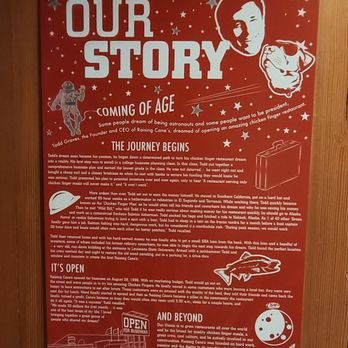 Raising Cane's Chicken Fingers - Their story - Fast Food Near Me - Pompano Beach, Florida Raising Cane's Chicken Fingers - Their story - Fast Food Near Me - Pompano Beach, Florida