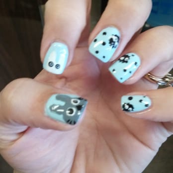 Pearl Nails & Spa - Molly did another fantastic job! Loving my "my neighbor Totoro" nails - Nail Salons Near Me - Reynoldsburg, Ohio Pearl Nails & Spa - Molly did another fantastic job! Loving my "my neighbor Totoro" nails - Nail Salons Near Me - Reynoldsburg, Ohio