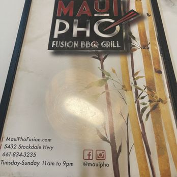 Maui Pho - Asian Fusion Near Me - Bakersfield, California Maui Pho - Asian Fusion Near Me - Bakersfield, California