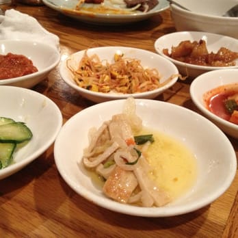 Restaurant Silla - Some of the banchan-side dishes - Japanese Near Me - Columbus, Ohio Restaurant Silla - Some of the banchan-side dishes - Japanese Near Me - Columbus, Ohio