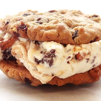 Insomnia Cookies - an ice cream sandwich - Desserts Near Me - Allendale, Michigan