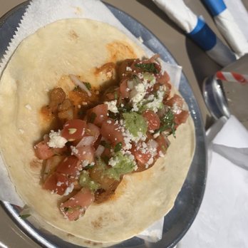 Lime and Salt - Shrimp taco on flour tortilla - Mexican Near Me - Odenton, Maryland Lime and Salt - Shrimp taco on flour tortilla - Mexican Near Me - Odenton, Maryland