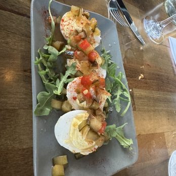 Cha-Bella - Deviled duck egg - New American Near Me - Savannah, Georgia Cha-Bella - Deviled duck egg - New American Near Me - Savannah, Georgia