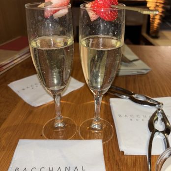 Bacchanal Buffet - Celebratory anniversary champagne - Buffets Near Me - Las Vegas, Nevada Bacchanal Buffet - Celebratory anniversary champagne - Buffets Near Me - Las Vegas, Nevada