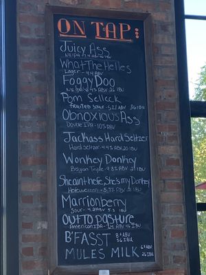 Menu photo 2 Jackass Brewing Lewisburg, PA