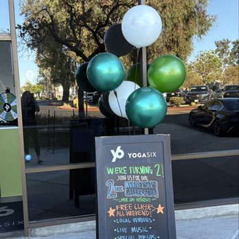 YogaSix - 2 years anniversary - Yoga Near Me - Simi Valley, California YogaSix - 2 years anniversary - Yoga Near Me - Simi Valley, California