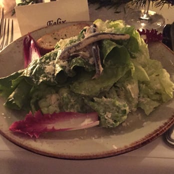 Driftwood Kitchen - Little Gem Caesar Salad - strong anchovy flavor - Seafood Near Me - Laguna Beach, California