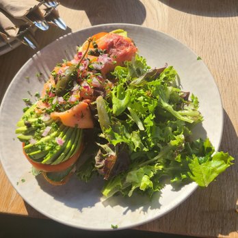 Caffe Central - Smoked Salmon Avocado Toast - Coffee & Tea Near Me - Burlingame, California