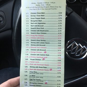 Ming Tree Garden - The lunch menu. - Chinese Near Me - Crawfordville, Florida Ming Tree Garden - The lunch menu. - Chinese Near Me - Crawfordville, Florida