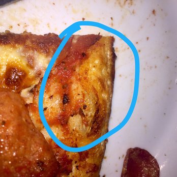 Bella Pizza - A nice strand of black hair baked right into the pizza under a piece of pepperoni - Pizza Near Me - Hamilton, Ontario Bella Pizza - A nice strand of black hair baked right into the pizza under a piece of pepperoni - Pizza Near Me - Hamilton, Ontario