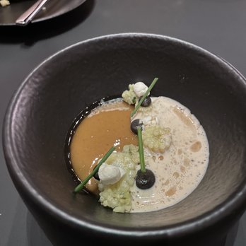 EVER - Black truffle, corn, ash, chive blooms - New American Near Me - Chicago, Illinois EVER - Black truffle, corn, ash, chive blooms - New American Near Me - Chicago, Illinois