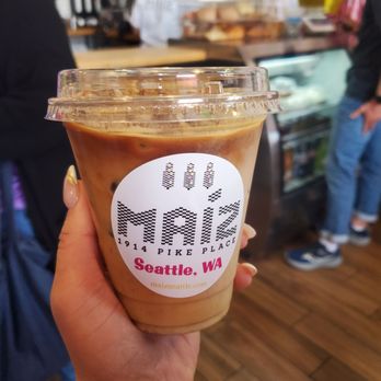 Maíz - Horchata latte, iced - Mexican Near Me - Seattle, Washington