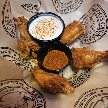Razzoo's Cajun Cafe - Dry rub wings - Cajun/Creole Near Me - College Station, Texas