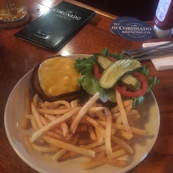 Coronado Brewing - House Burger - Brewpubs Near Me - Coronado, California Coronado Brewing - House Burger - Brewpubs Near Me - Coronado, California