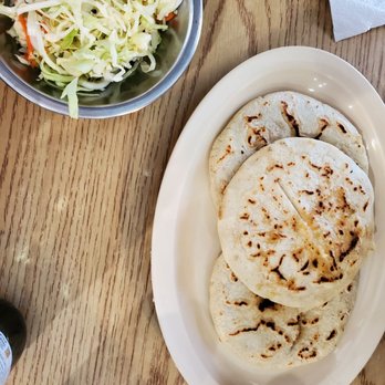 Las Pupusas - a plate of tortillas and a bowl of coleslaw - Mexican Near Me - Las Vegas, Nevada Las Pupusas - a plate of tortillas and a bowl of coleslaw - Mexican Near Me - Las Vegas, Nevada