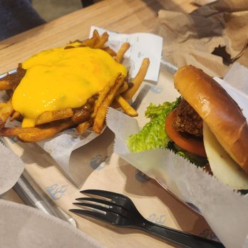 Fire Wings - Downey - Classic burger with upgraded chili cheese fries - Chicken Wings Near Me - Downey, California