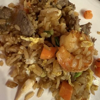 Rice & Noodle - Hibachi Fried Rice combination meat - Noodles Near Me - McKinney, Texas