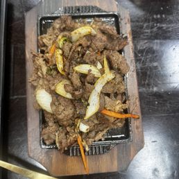 Grilled beef