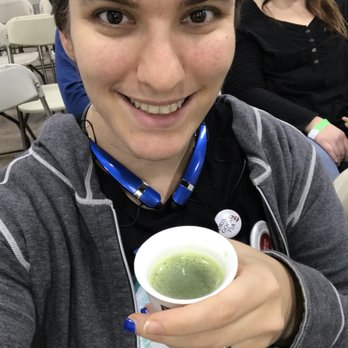 Coffee & Tea Festival Philly - Drinking matcha while attending a matcha lecture - Festivals Near Me - Oaks, Pennsylvania