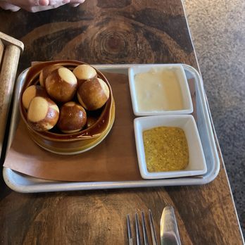 BurnDown - Starting a delicious brunch with pretzel bites this morning. - Bars Near Me - Denver, Colorado