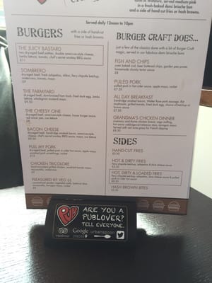 Menu photo 2 Exmouth Arms London, XGL