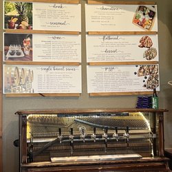 Liquid Art Winery and Estate - Menu