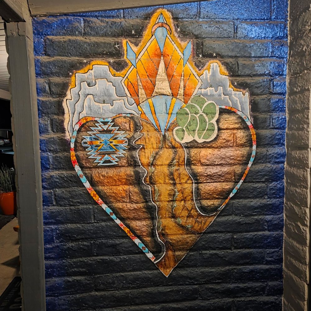 Hotel McCoy - Art on the outside walls - Hotels Near Me - Tucson, Arizona