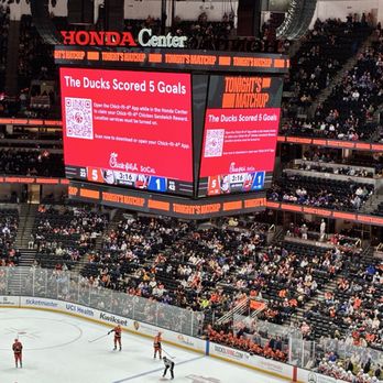 Anaheim Ducks - We all won Chick Fil-a because the Ducks scored 5 goals! - Professional Sports Teams Near Me - Anaheim, California