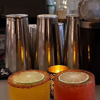 Fonda Tribeca - Mango + Strawberry Margarita - Mexican Near Me - New York, New York
