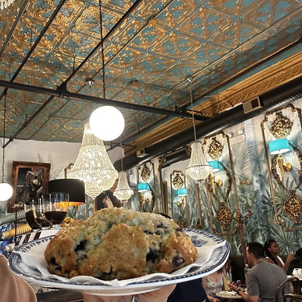Cafe Deko - Blue scone - scrumptious - Coffee & Tea Near Me - Chicago, Illinois Cafe Deko - Blue scone - scrumptious - Coffee & Tea Near Me - Chicago, Illinois