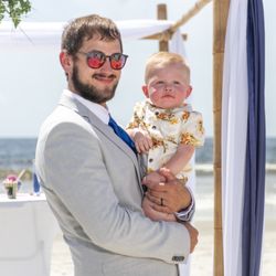Blessed Beach Weddings - Hair that should not be in a final edit