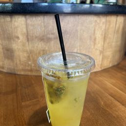 Iced turmeric ginger tea