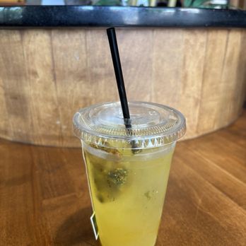 Black Lion Cafe - Iced turmeric ginger tea - Cafes Near Me - Silver Spring, Maryland