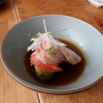 Sushi Ran - Smoked Hamachi tataki - Sushi Bars Near Me - Sausalito, California Sushi Ran - Smoked Hamachi tataki - Sushi Bars Near Me - Sausalito, California