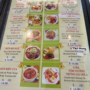 Cafe Mi Quang - Menu - Vietnamese Near Me - Philadelphia, Pennsylvania