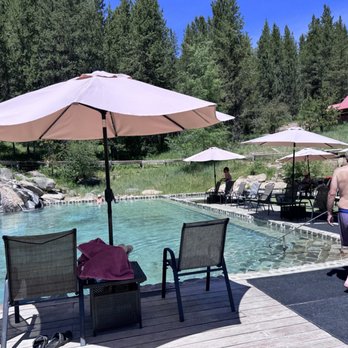 Gold Fork Hot Springs - The main pool, largest but not the hottest. - Hot Springs Near Me - Donnelly, Idaho Gold Fork Hot Springs - The main pool, largest but not the hottest. - Hot Springs Near Me - Donnelly, Idaho