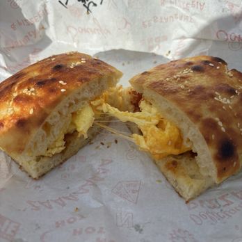 Bar Americano - Egg and cheese with tomato jam - Cafes Near Me