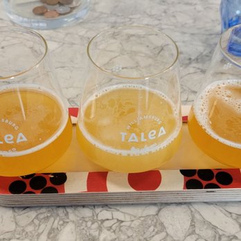 Talea Beer - Unlabeled flight - Breweries Near Me - Brooklyn, New York