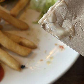 Applebee's Grill + Bar - Hair in Pasta - Sports Bars Near Me - Pella, Iowa